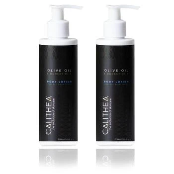 Calithea Skincare | Olive Oil & Donkey Milk Body Lotion For All Skin Types 200mL 2-Pack,商家Verishop,价格¥342