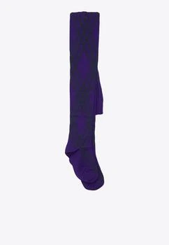 Burberry | Check Stretch Wool Tights,商家Thahab,价格¥5269