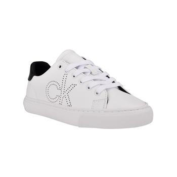 ck鞋真假, Calvin Klein | Women's Cizzo Low Top Lace-Up Logo Sneakers商品图片 