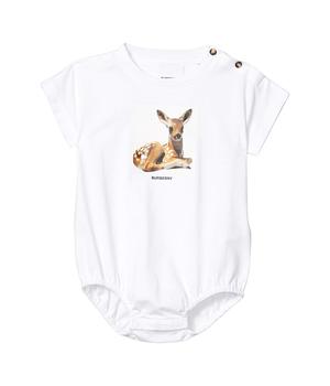 商品Burberry | Berta Short Sleeve Deer One-Piece (Infant),商家Zappos,价格¥779图片