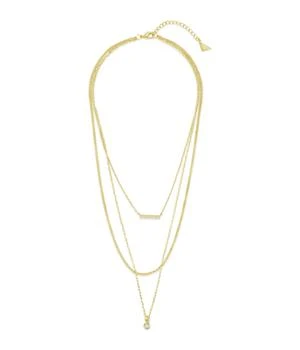 Sterling Forever | Arleen Layered Necklace 