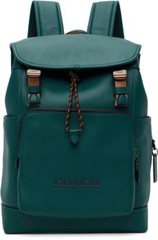 Coach | Blue League Flap Backpack商品图片,独家减免邮费