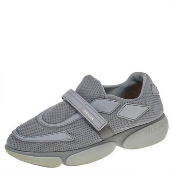 [二手商品] Prada | Prada Grey Mesh Cloudbust Low Top Sneakers Size 39.5商品图片,5.9折