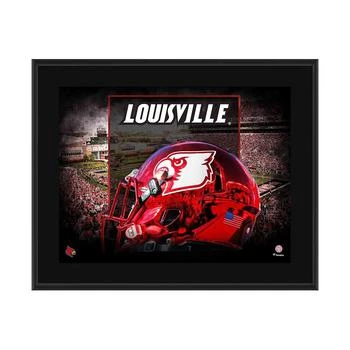 Fanatics Authentic | Louisville Cardinals 10.5" x 13" 2015 Red Chrome Alternate Helmet Sublimated Plaque,商家Macy's,价格¥224