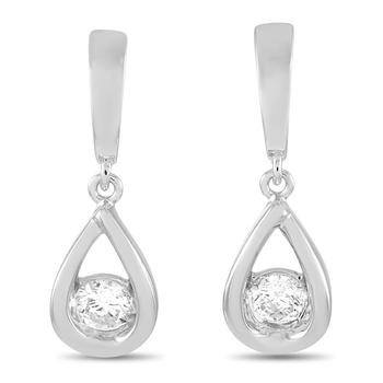 商品LB Exclusive | 14K White Gold 0.47 ct Diamond Earrings,商家Jomashop,价格¥4849图片