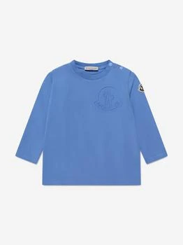 推荐Baby Boys Long Sleeve Logo T-Shirt in Blue商品