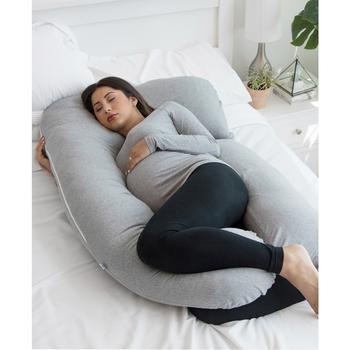 商品Pregnancy U Shaped Full Body Pillow with Jersey Cover图片
