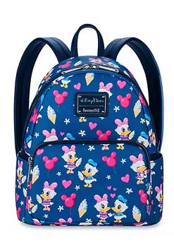 商品Disney | Disney Parks Loungefly Donald and Daisy Duck ''Love'' Mini Backpack New with Tag,商家Belk,价格¥1023图片