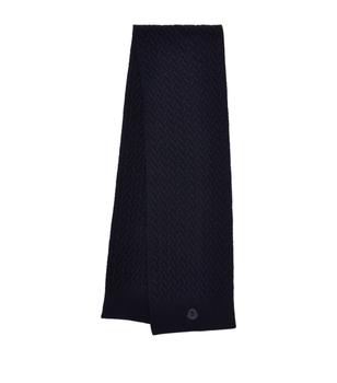 Moncler | Wool Chevron Scarf商品图片,独家减免邮费
