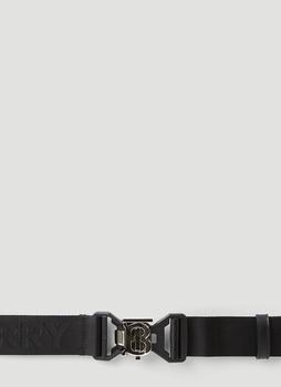 巴宝莉皮带, Burberry | Logo Jacquard Technical Belt in Black商品图片 