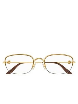 Cartier | Cartier Square Frame Glasses 8折, 独家减免邮��费