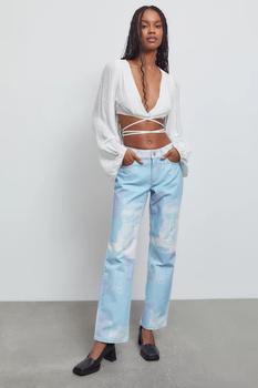 BDG衣服, BDG | BDG Low-Rise Cowgirl Jean — Renaissance Print商品图片 2.5折×额外9.5折, 额外九五折