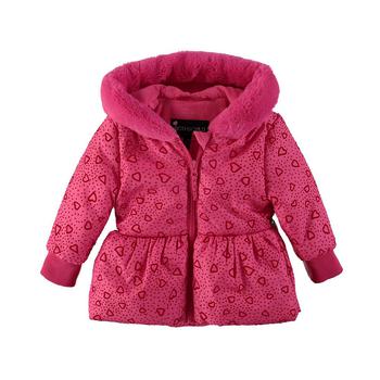 商品S Rothschild & CO | Rothschild Baby Girls Printed Peplum Jacket with Mittens,商家Macy's,价格¥477图片