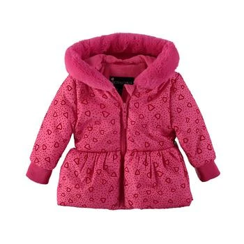 S Rothschild & CO | Rothschild Baby Girls Printed Peplum Jacket with Mittens,商家Macy's,价格¥277