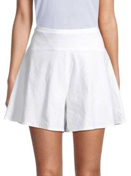 推荐Flounce Linen-Blend Shorts商品