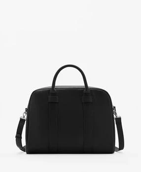 Mango | Men's Leather-Effect Briefcase,商家Macy's,价格¥478