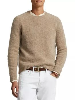 推荐Wool & Alpaca-Blend Crewneck Sweater商品