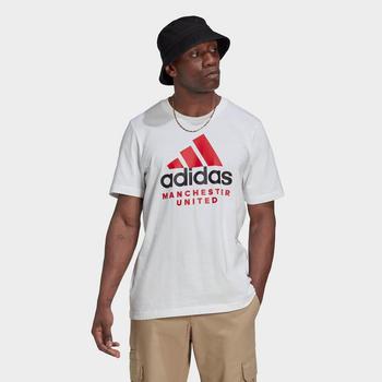 推荐Men's adidas Soccer Manchester United DNA Graphic T-Shirt商品