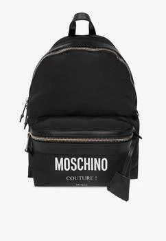 Moschino | Logo Print Nylon Backpack,商家Thahab,价格¥5628