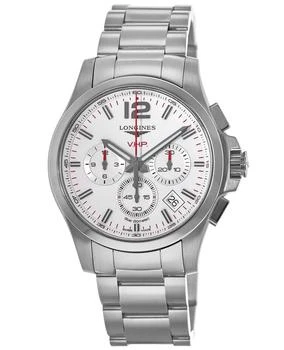 Longines | Longines Conquest V.H.P. Stainless Steel Silver Dial Men's Watch L3.717.4.76.6 4.7折