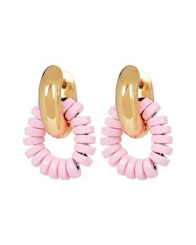 Éliou Telly Beaded Huggie Hoop Earrings,价格$118.30