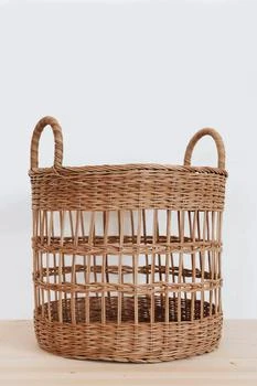 推荐Connected Goods Libby Rattan Basket商品