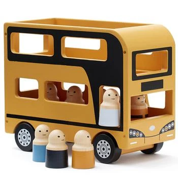 推荐Kids Concept Double Decker Bus - Yellow商品