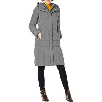 商品Cole Haan | Cole Haan Women's Quilted Mid-Length Down Puffer Coat with Attached Hood,商家BHFO,价格¥456图片