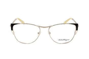 Salvatore Ferragamo | Salvatore Ferragamo Eyewear Round Frame Glasses 4.8折, 独家减免邮费
