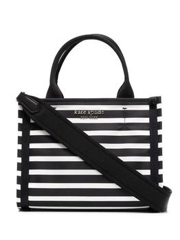 kate spade bag, Kate Spade | Ladies The Little Better Sam Stripe Mini Tote商品图片 6.7折