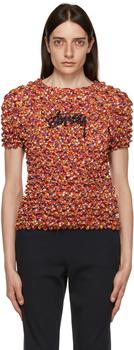 STUSSY | Red Popcorn Mini T-Shirt商品图片,独家减免邮费