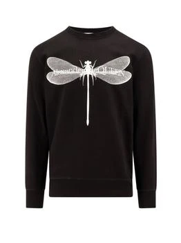 Alexander McQueen | Alexander McQueen Dragonfly Printed Crewneck Sweatshirt 7.1折起