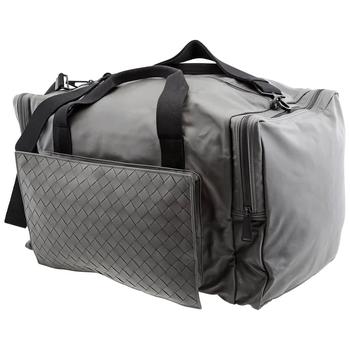 商品Bottega Veneta | Men's Leather Duffle Bag In Grey,商家Jomashop,价格¥11977图片