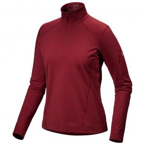 推荐Arcteryx - Rho Zip Neck Womens - LG Bordeaux商品