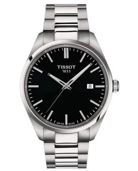 Tissot | Tissot PR 100 Quartz Black Dial Stainless Steel Men's Watch T150.410.11.051.00,商家WatchMaxx,价格¥1888