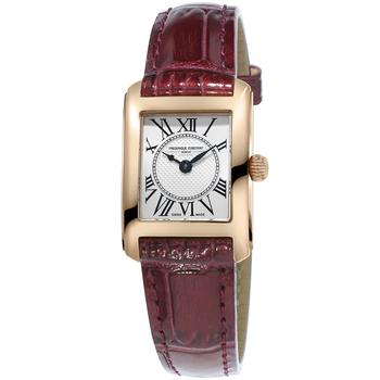 Frederique Constant | Women's Swiss Carree Red Patent Leather Strap Watch 23x21mm商品图片,