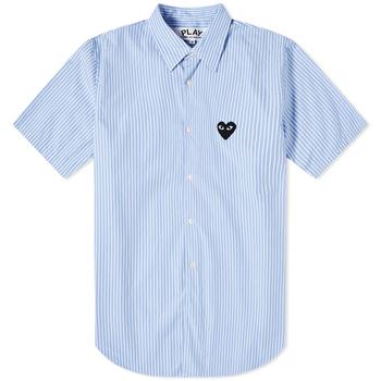 Comme des Garcons | Comme des Garcons Play Short Sleeve Black Heart Shirt商品图片,