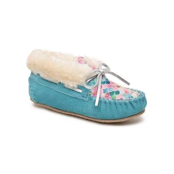 Minnetonka | Big Girls Charley Moccasin Slippers,商家Macy's,价格¥329