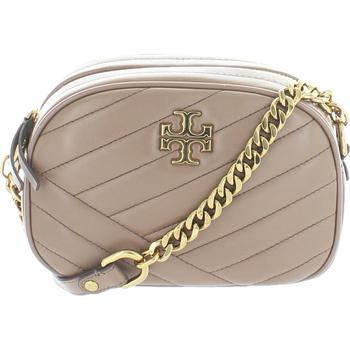 推荐Tory Burch Kira Chevron Leather Signature Mini Card Case Crossbody Camera Bag商品