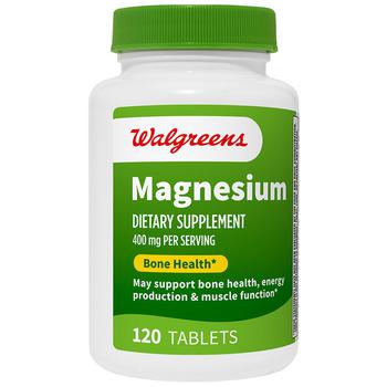 商品Walgreens | Magnesium 400 mg,商家Walgreens,价格¥92图片