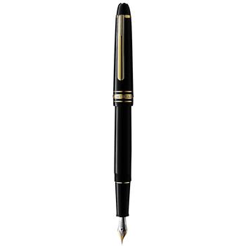商品MontBlanc | Meisterstück Classique Black Resin & Gold-Coated Fountain Pen,商家Macy's,价格¥4742图片