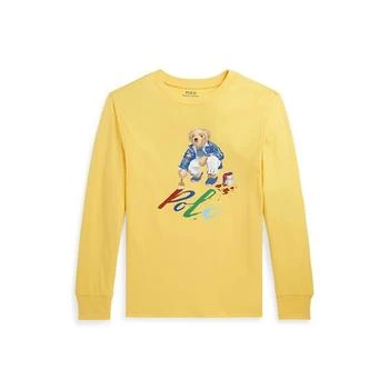 Ralph Lauren | Big Boys Polo Bear Cotton Long-Sleeve T-shirt,商家Macy's,价格¥276