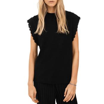 10 Crosby Derek Lam, Derek Lam | Derek Lam 10 Crosby Womens Sayles Lace Trim Linen Blend Muscle Tank商品图片 2.6折