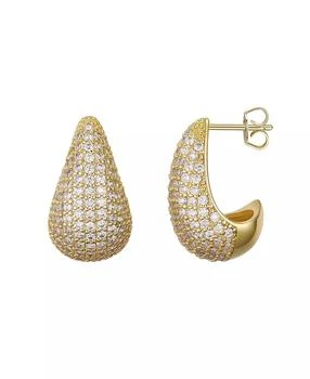 Macy's | Gold-Plated Cubic Zirconia Drop Large Earrings,商家Macy's,价格¥412