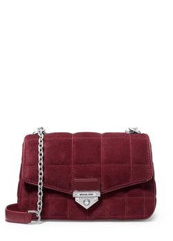 michael kors soho, Michael Kors | Soho large quilted suede shoulder bag商品图片 