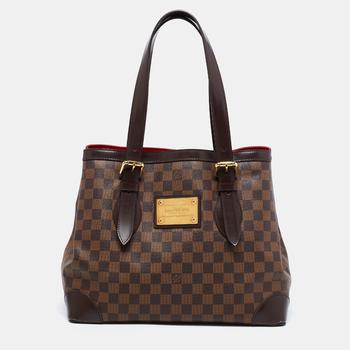 加拿大lv包, [二手商品] Louis Vuitton | Louis Vuitton Damier Ebene Canvas Hampstead MM Bag商品图片 5.6折
