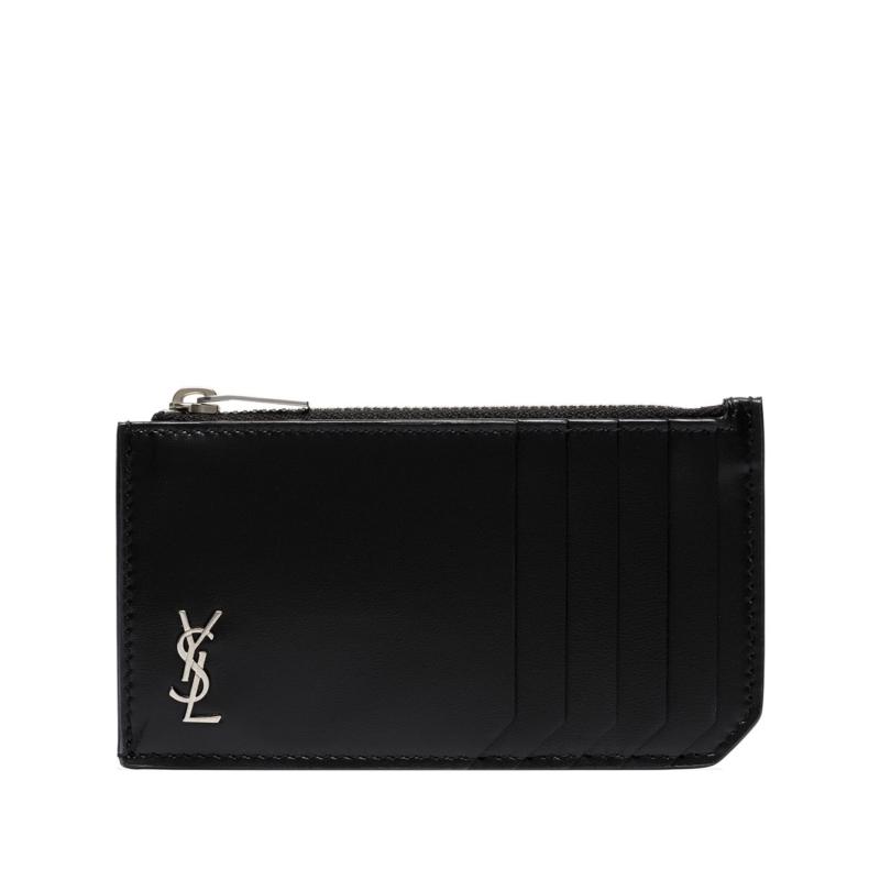 商品Yves Saint Laurent | YSL 男士黑色短款钱夹 629899-1JB0E-1000,商家Beyond Italylux,价格¥1956图片