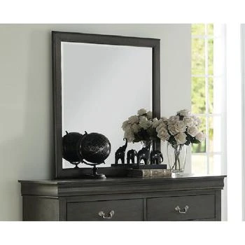Simplie Fun | Louis Philippe Mirror in Dark Gray,商家Premium Outlets,价格¥805