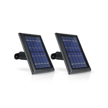商品Solar Panel with 13ft Cable for Arlo Essential Spotlight/XL Spotlight Camera Only - Power Your Arlo Camera Continuously (2 Pack, Black)图片