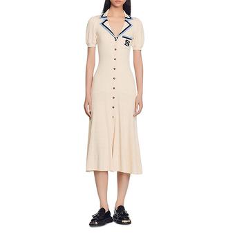 sandro连衣裙, Sandro | Florine Knit Midi Dress商品图片 独家减免邮费